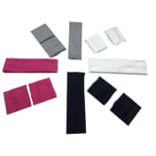 KIT FAIXA DE CABELO + MUNEQUEIRA MALHA SKIN CARE TREINO FITNESS MODA