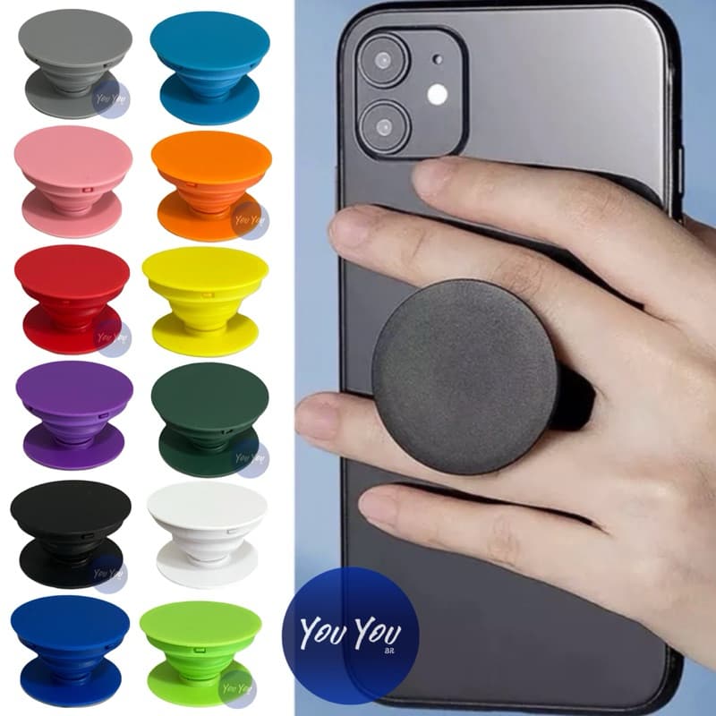 Suporte para celular redondo básico e brilho