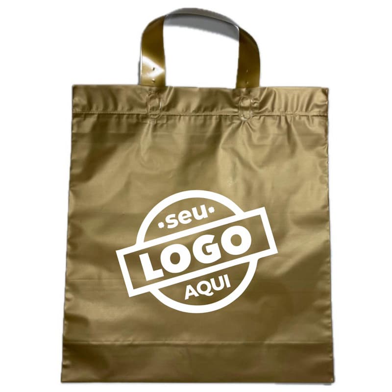 Sacola Alça Fita 30x45. 100/250/500 und. Personalizada COM O SEU LOGO