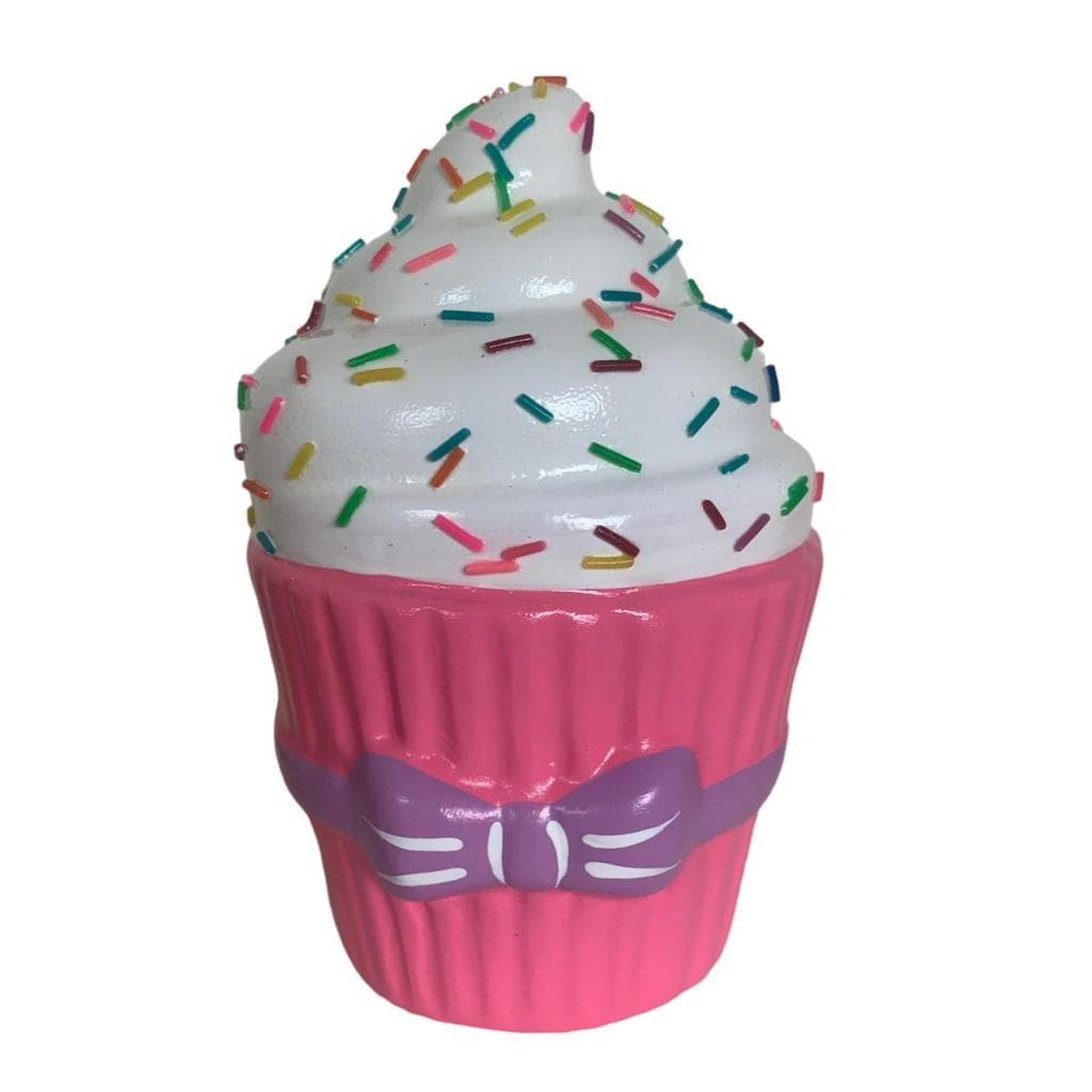 Cupcake Cofre Cofrinho Decoração Festa em cerâmica