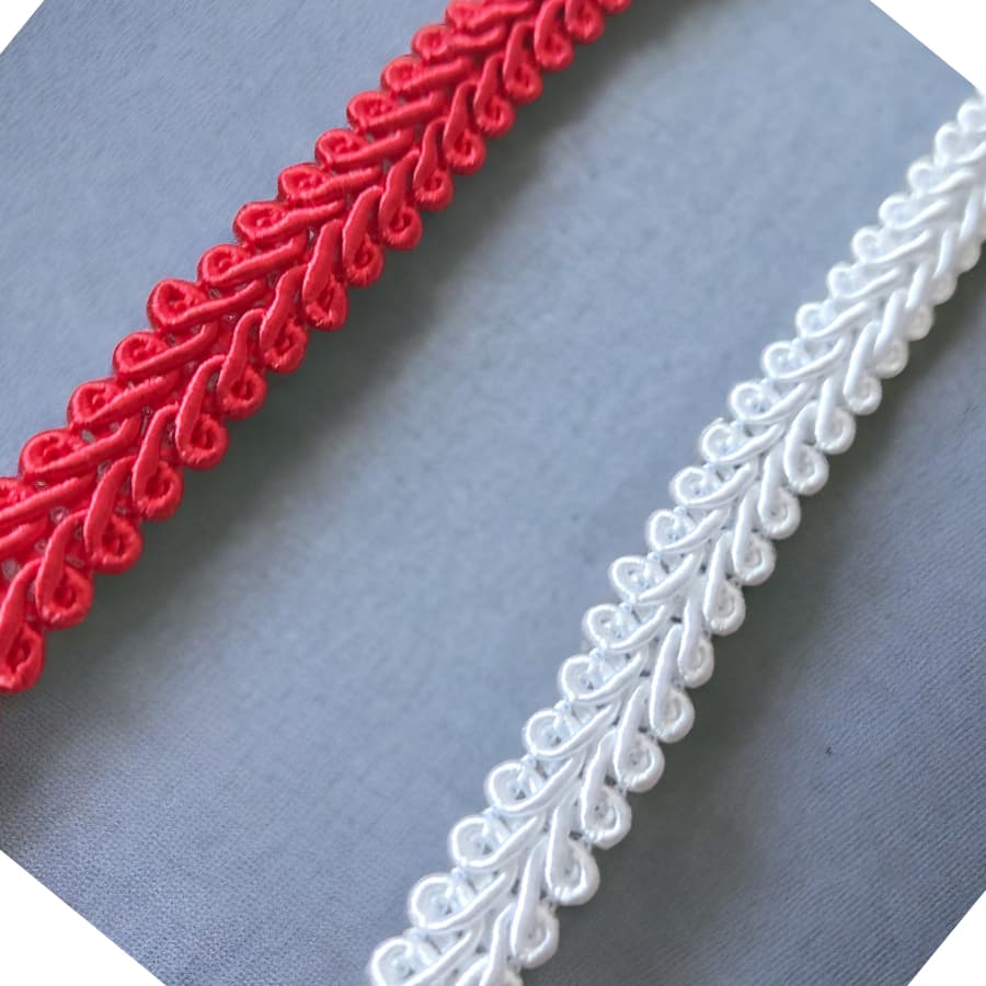 Passamanaria Gal-91 Larg.: 1cm - rolo 10 metros - Escolha a cor Artesanato Decoração