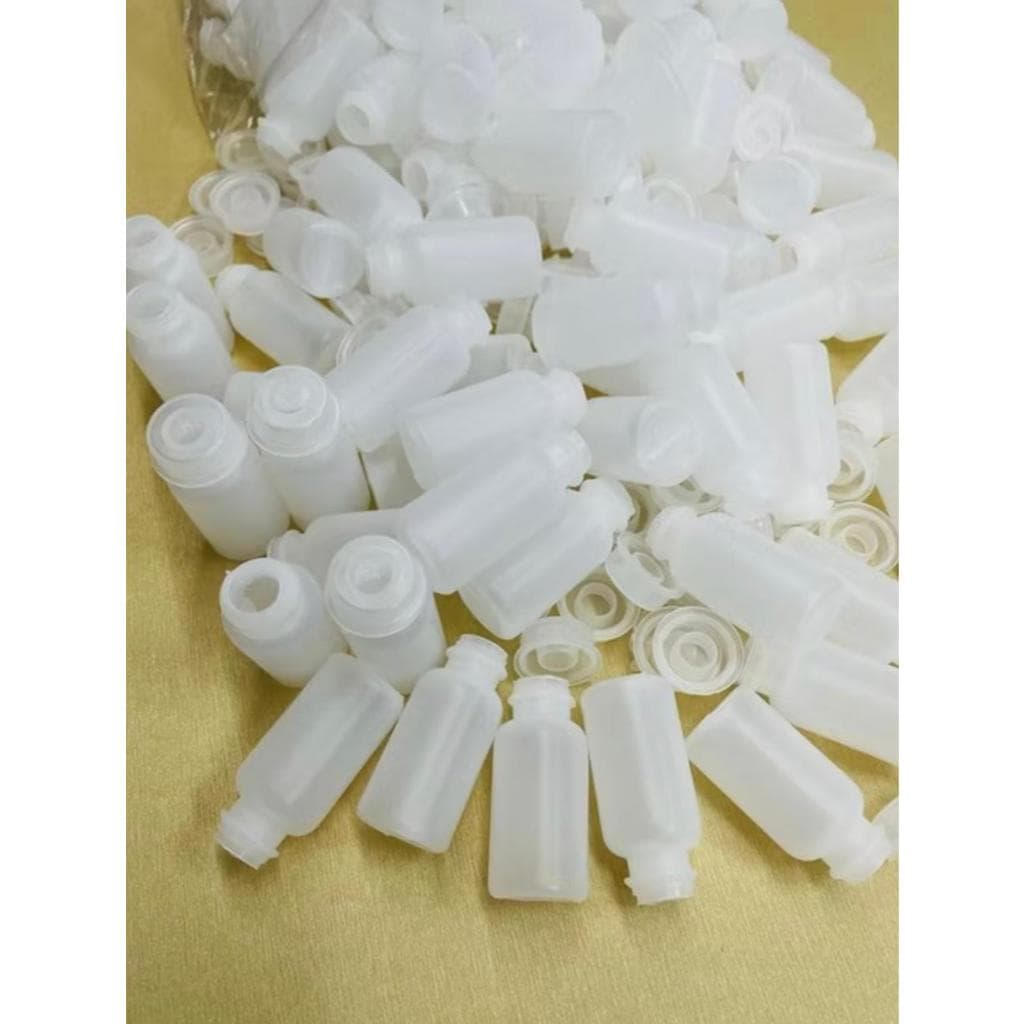 Flaconete De Plástico Transparente Com 100/200 Pçs - 5ml/10ML  UNIVERSAL