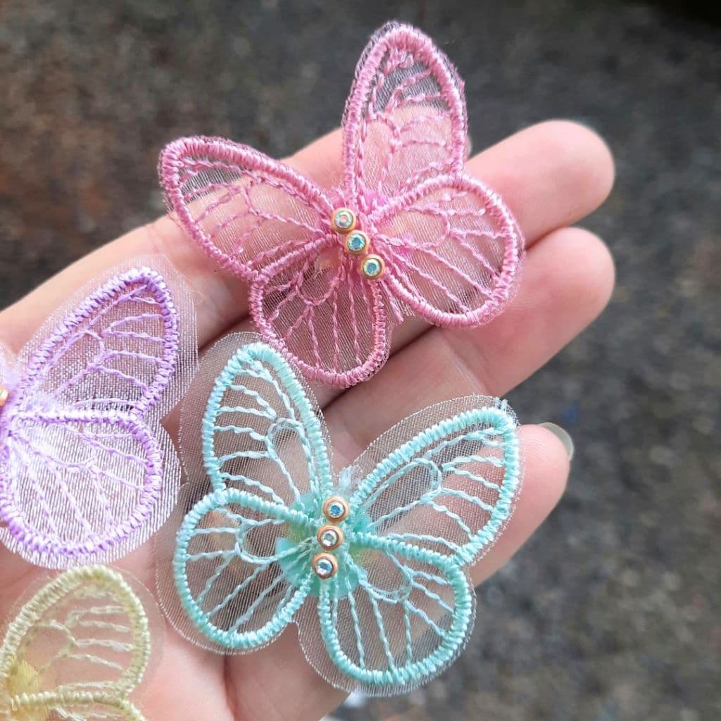 Laço Pet Borboleta Para Banho e Tosa - 10 Unidades