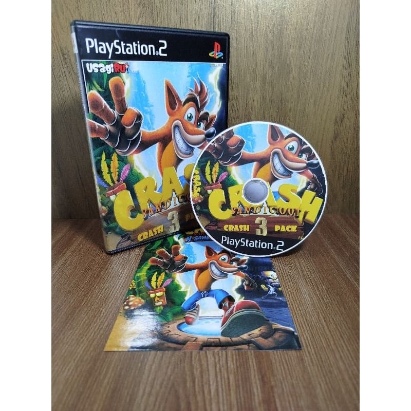 Jogo Crash 3 in 1 - Playstation 2