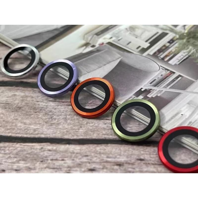 KIT Peliculas Da Câmera iPhone 17 16 15 14 13 12 11 PLUS/PRO/PRO MAX Protetor De Lente Anel de Vidro Temperado