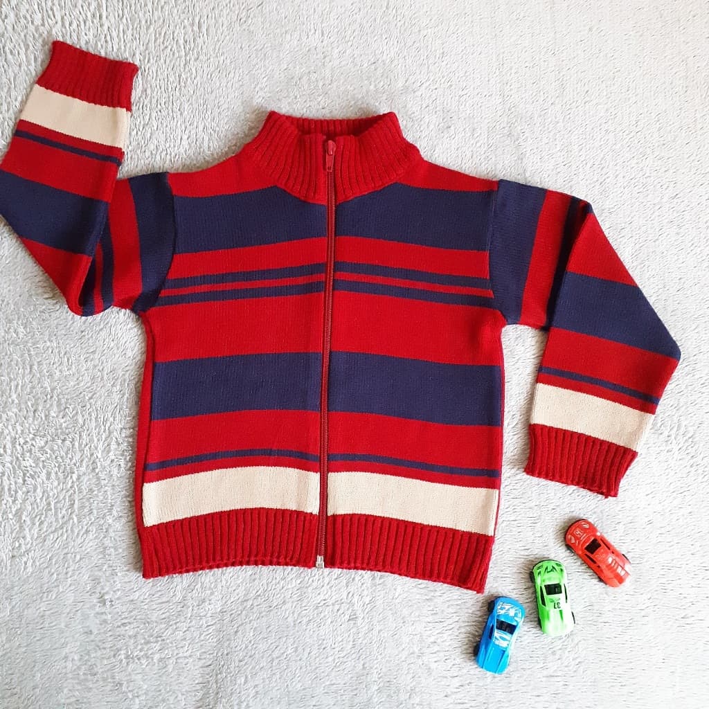 Cardigan de tricô infantil masculino Camartt - Tam. 2