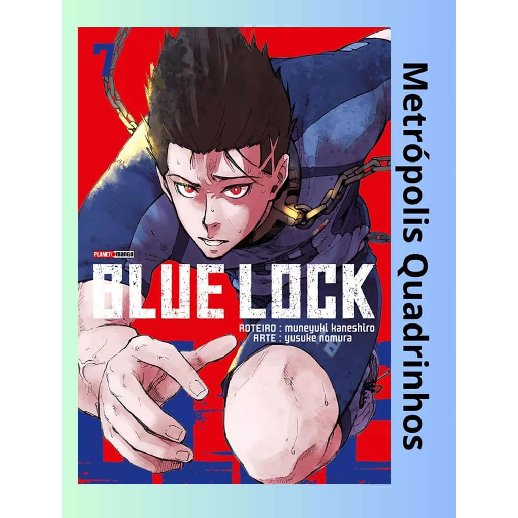Mangá Blue Lock Nº 7 ( Panini - 2023 ) Em Português - Lacrado
