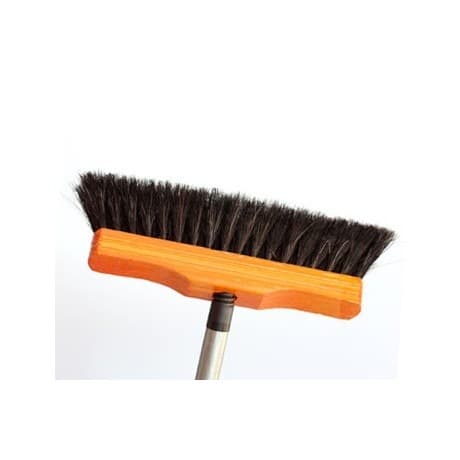 VASSOURA PELO NATURAL ANIMAL CRINA CAVALO 30CM COM OU SEM CABO REF.116