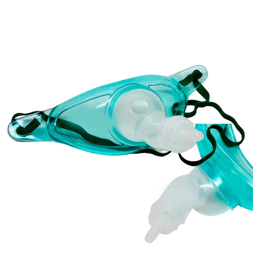 Máscara Para Traqueostomia Adulto Silicone com Conector