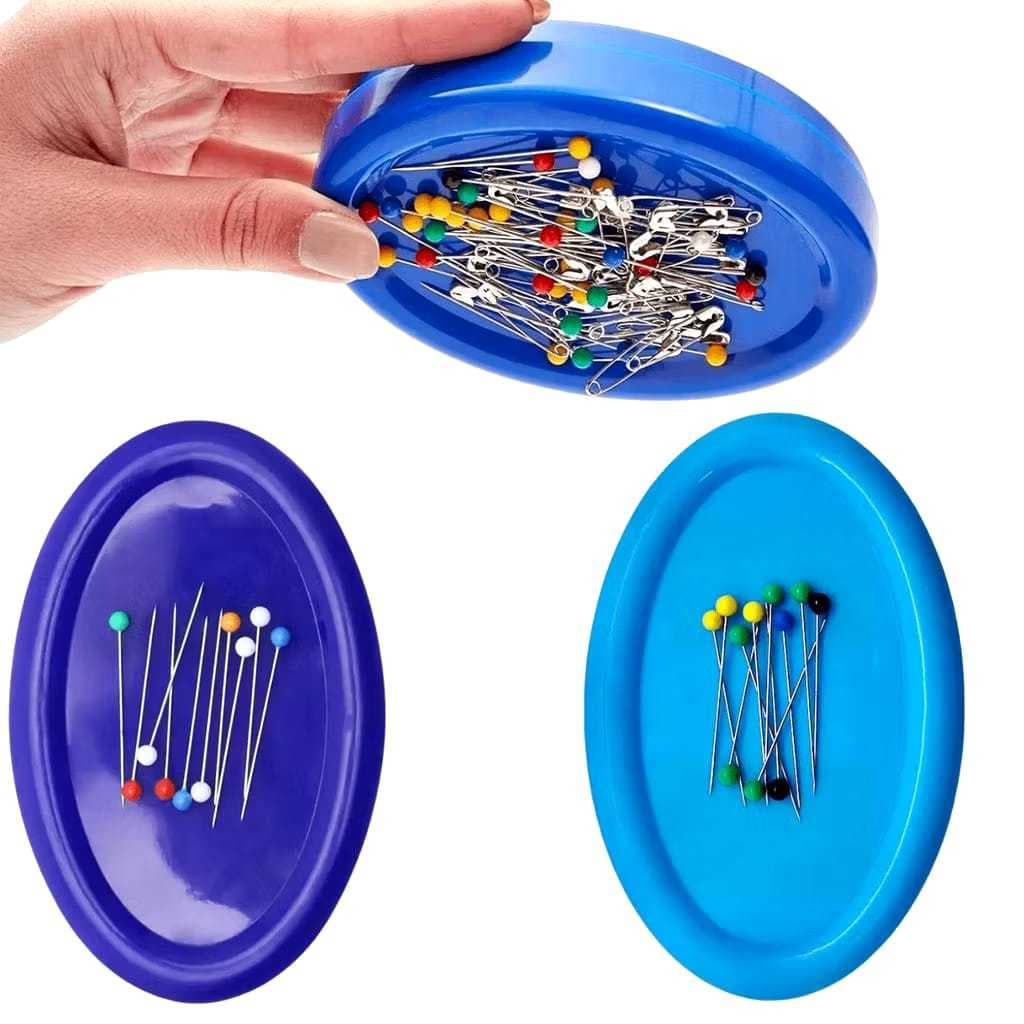 Porta alfinetes magnético Azul (Saboneteira)