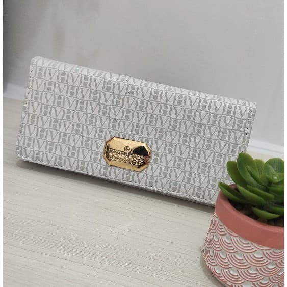 carteira feminina luxo com plaquinha dorada