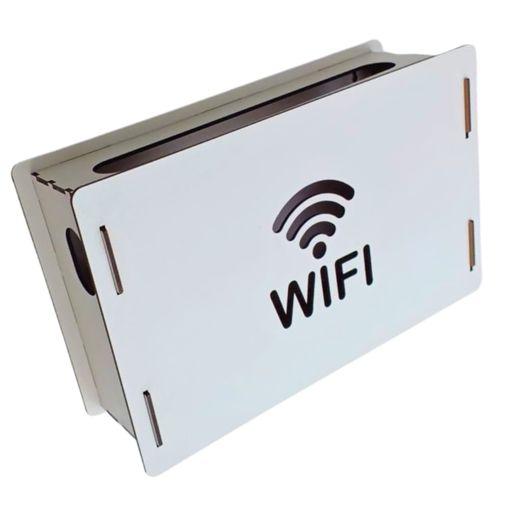 Organizador Para Roteador  Suporte Wireless Organizador Wi-fi Decorativo Parede