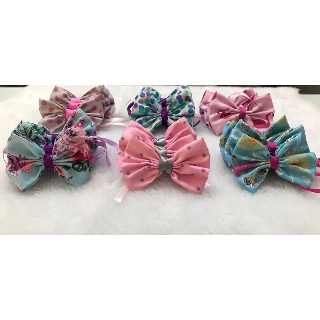 30 Laços de pescoço pet fêmea,borboleta,cachorro,laçarote,cores diversas,banho e tosa,acessórios pet