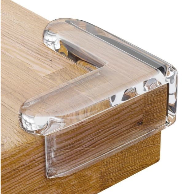 Kit 10 Protetor De Quina Silicone Mesa Segurança Para Crianças E Bebes Proteção