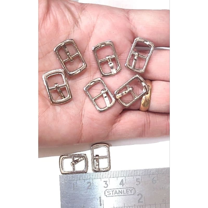 Fivela 8mm níquel 200 unidades