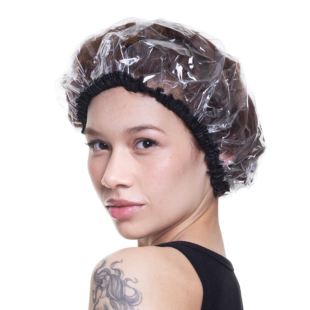 Touca de Amaciamento Transparente PVC Cristal