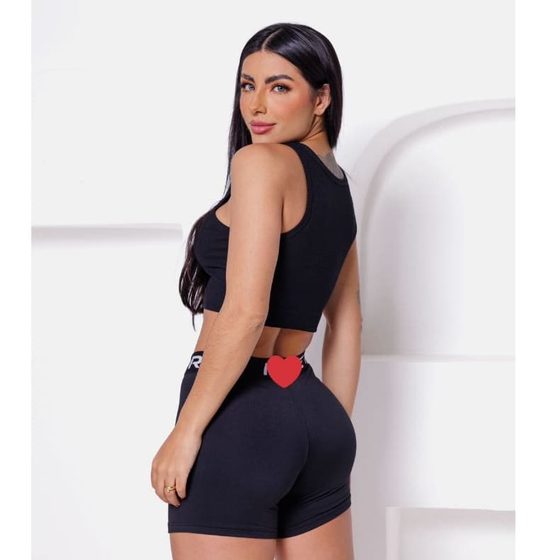 shorts Feminino academia shorts curto zero transparência Fitness