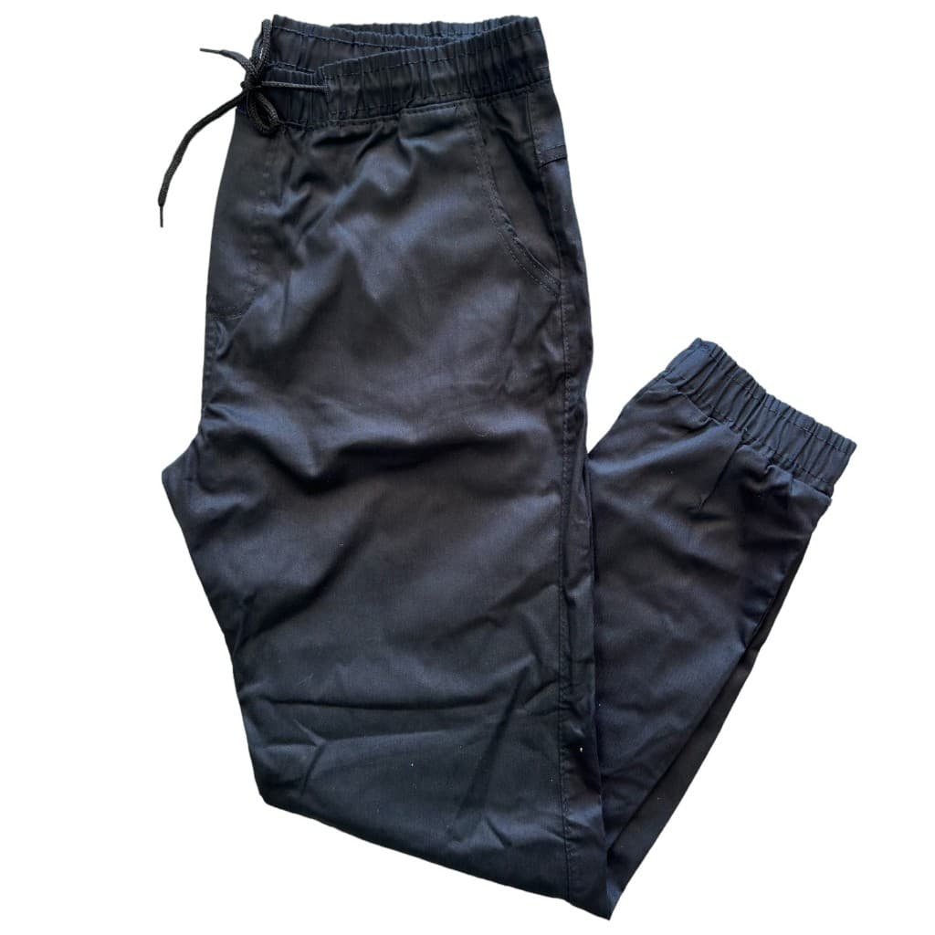 Calça jogger masculina jeans sarja com elastano com punho confortável envio rapido