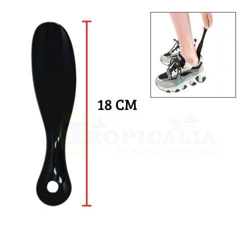 Calçadeira de Plástico para Sapato Tênis Bota Calçados Calçador 18cm