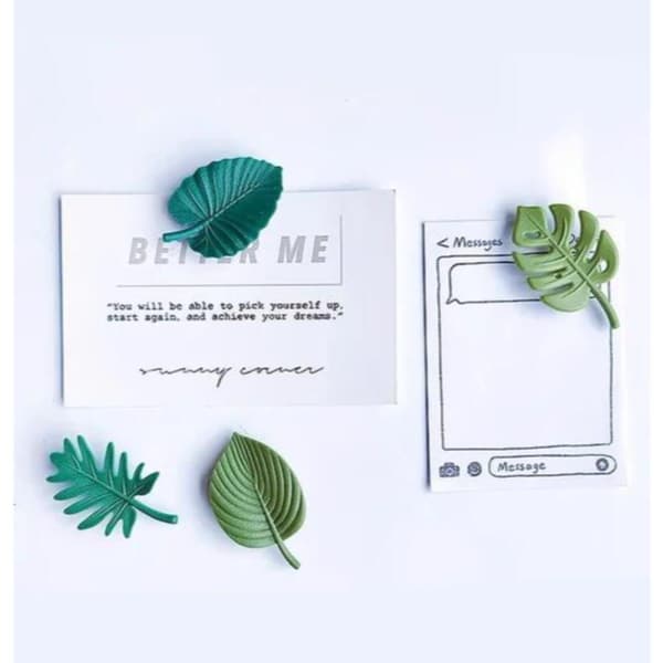 kit 4/6/8/12 pçs mini ímã ENFEITE de geladeira de folhas /cacto vaso de planta magnético decoração