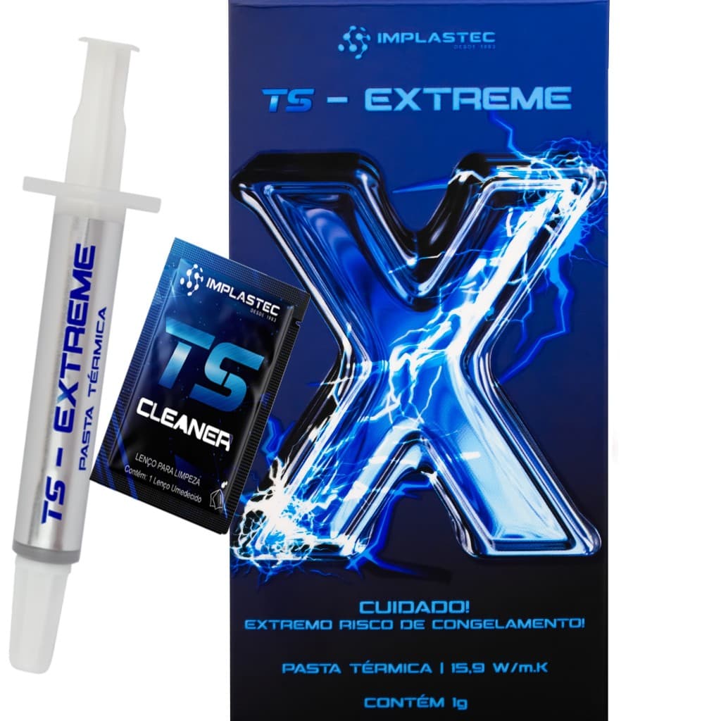 Pasta Térmica Implastec Ts Extreme 15.9w/mk 1g High End