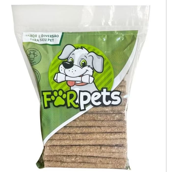 OSSO PALITO 5/8 CARNE 1KG PARA CÃESS