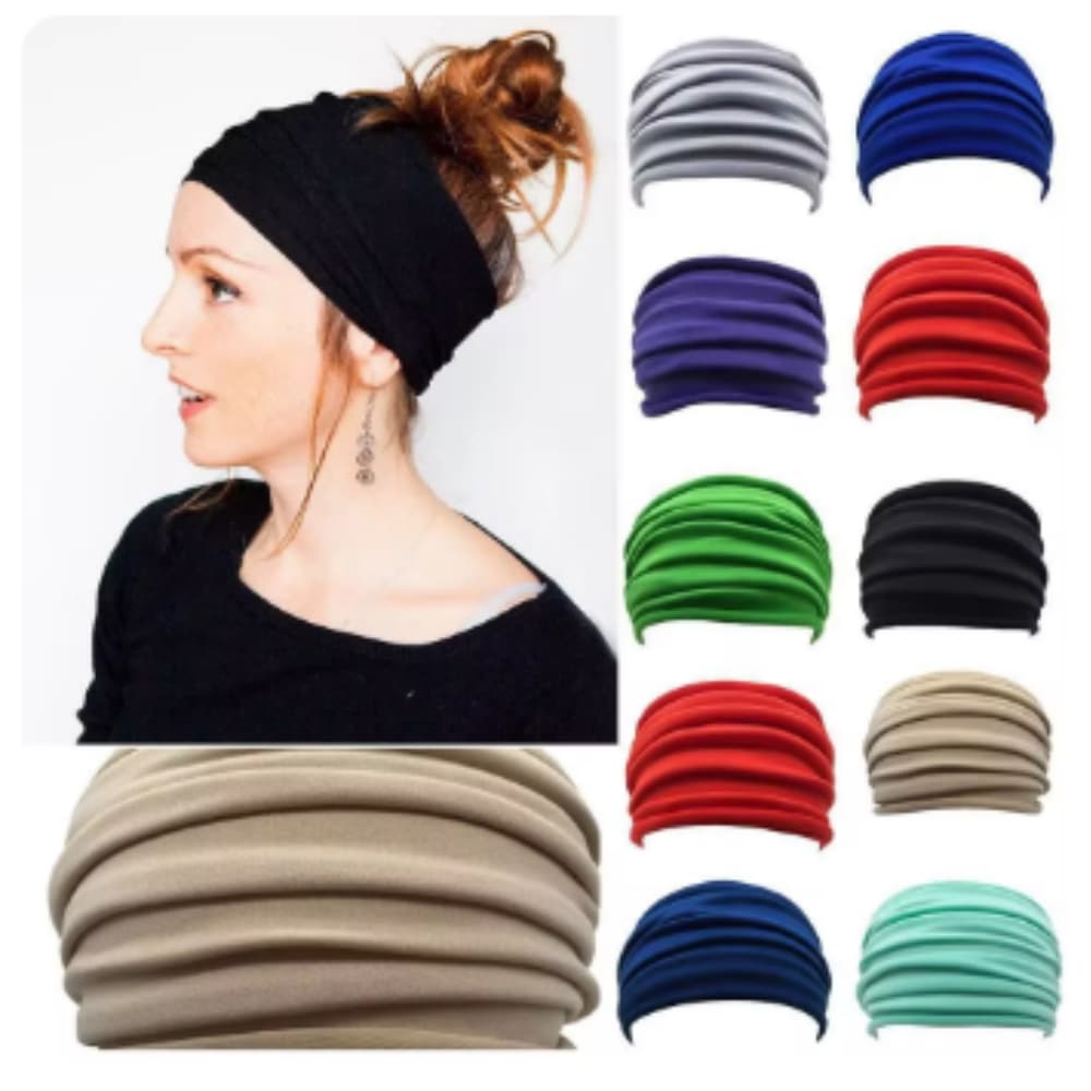 Faixa De Cabelo Atividades Sport Fitness Yoga