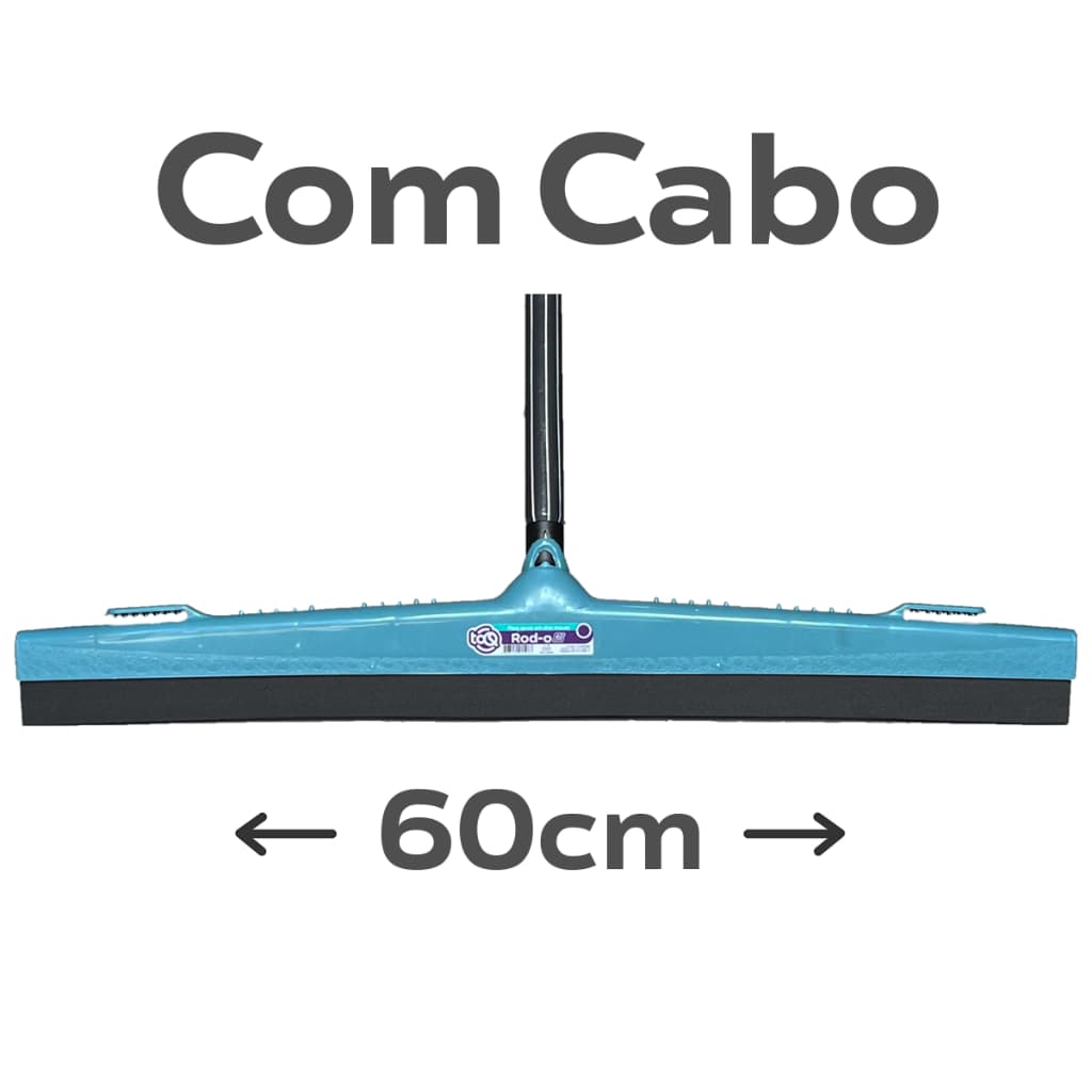 Rodo de 60cm Grande com Cabo Reforçado Duplo Em Eva Profissional Top