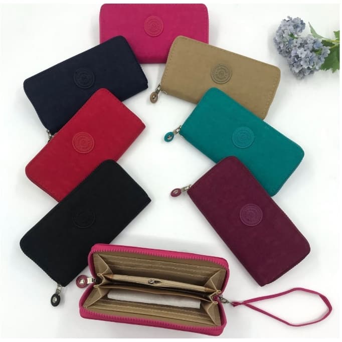 Carteira grande femininaTêxtil Porta Cartões, Notas, Identidades, Moedas  J0001