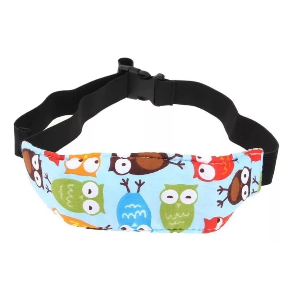 Faixa Cinto Algodao Confortavel Ajustavel Bebe Infantil Estampa Coruja Soneca Crianca LCartigos