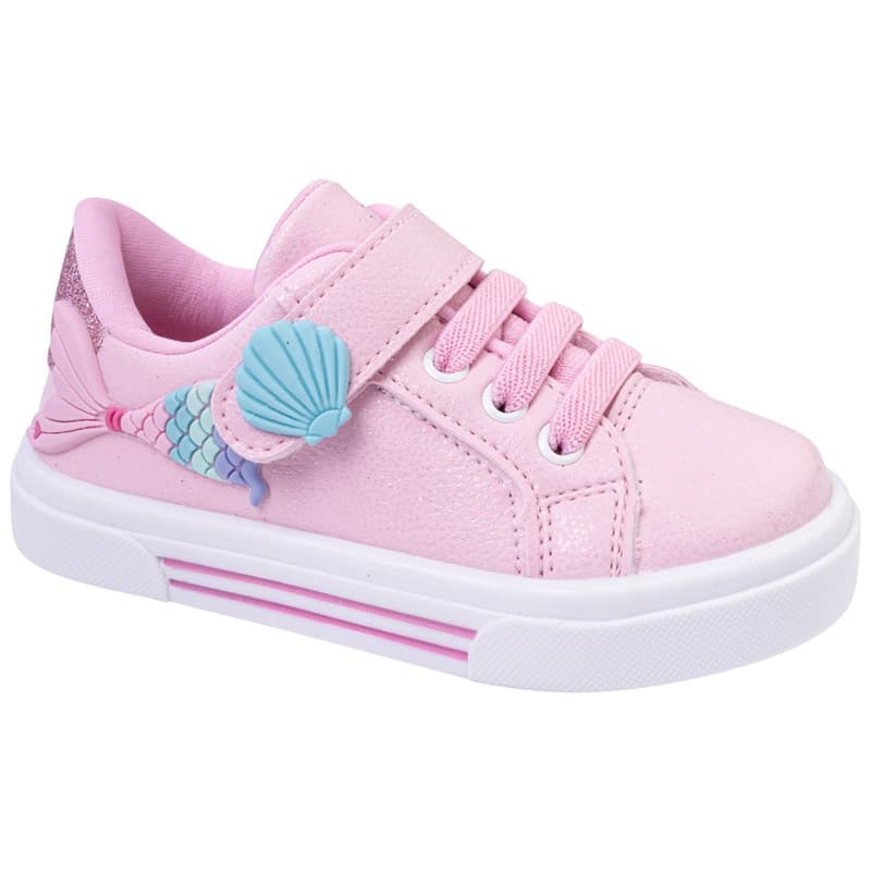 TÊNIS   PONTA ELÁSTICO SEREIA DETALHE CONCHA  DELICADO