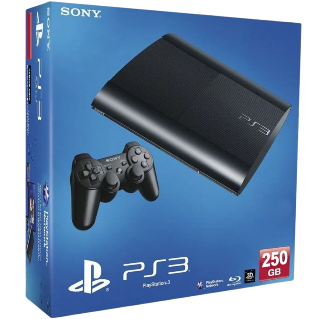 PlayStation 3 Super Slim 250GB Desbloqueado HEN