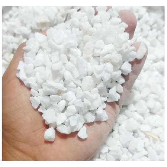 3 Kg - Pedra Branca Para Decorações, jardins e vasos em geral