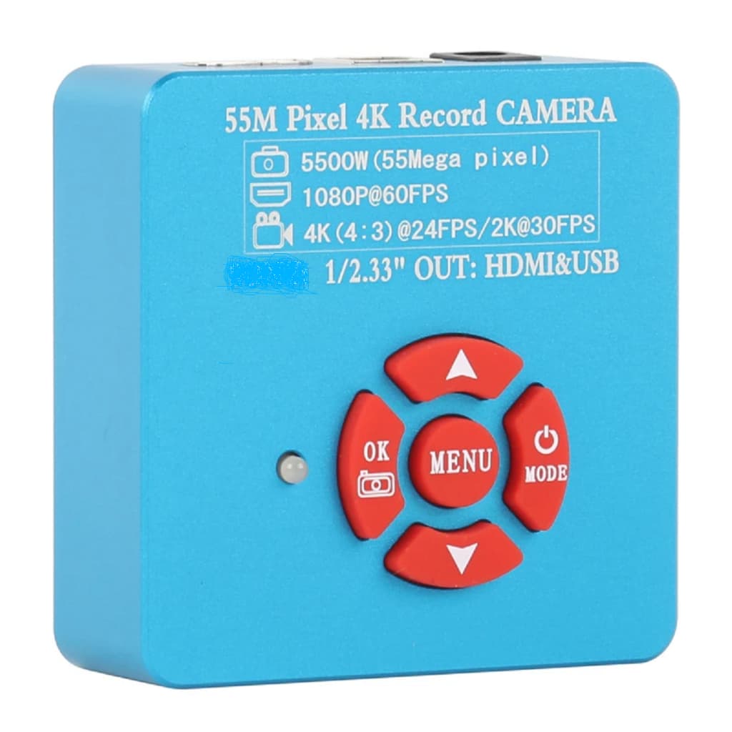 Câmera 4k 55mp Hdmi Para Microscópio Trinocular Ou Binocular