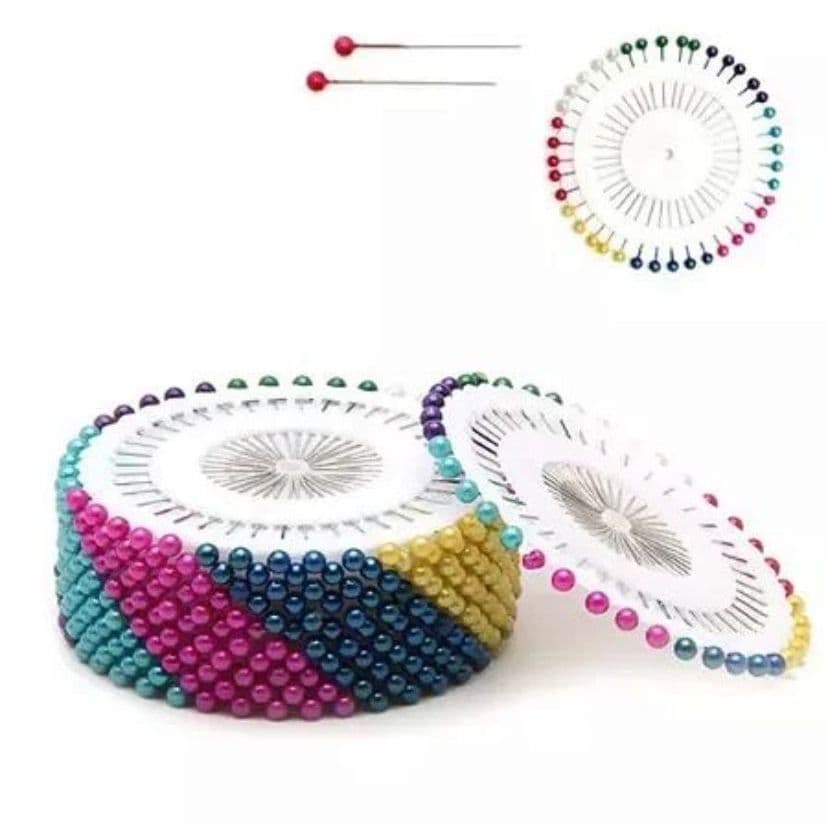 200 Alfinetes Coloridos em Disco - Promoção