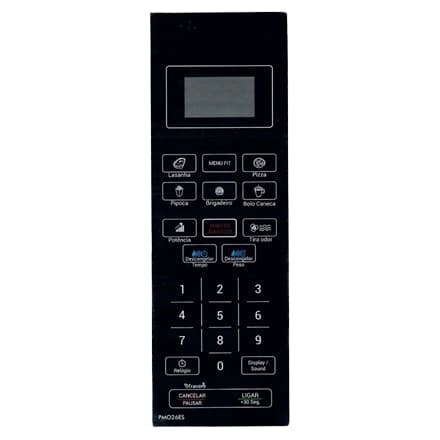 TECLADO MEMBRANA MICROONDAS PMO 26ES ESPELHADA