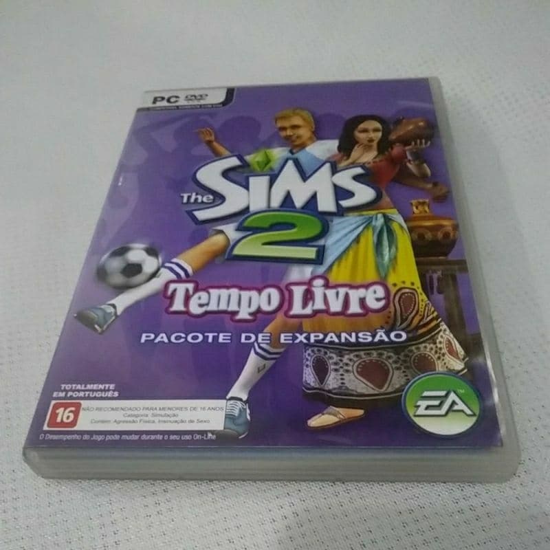 Jogo Pc The Sims 2 Tempo Livre Pacote de Expansão