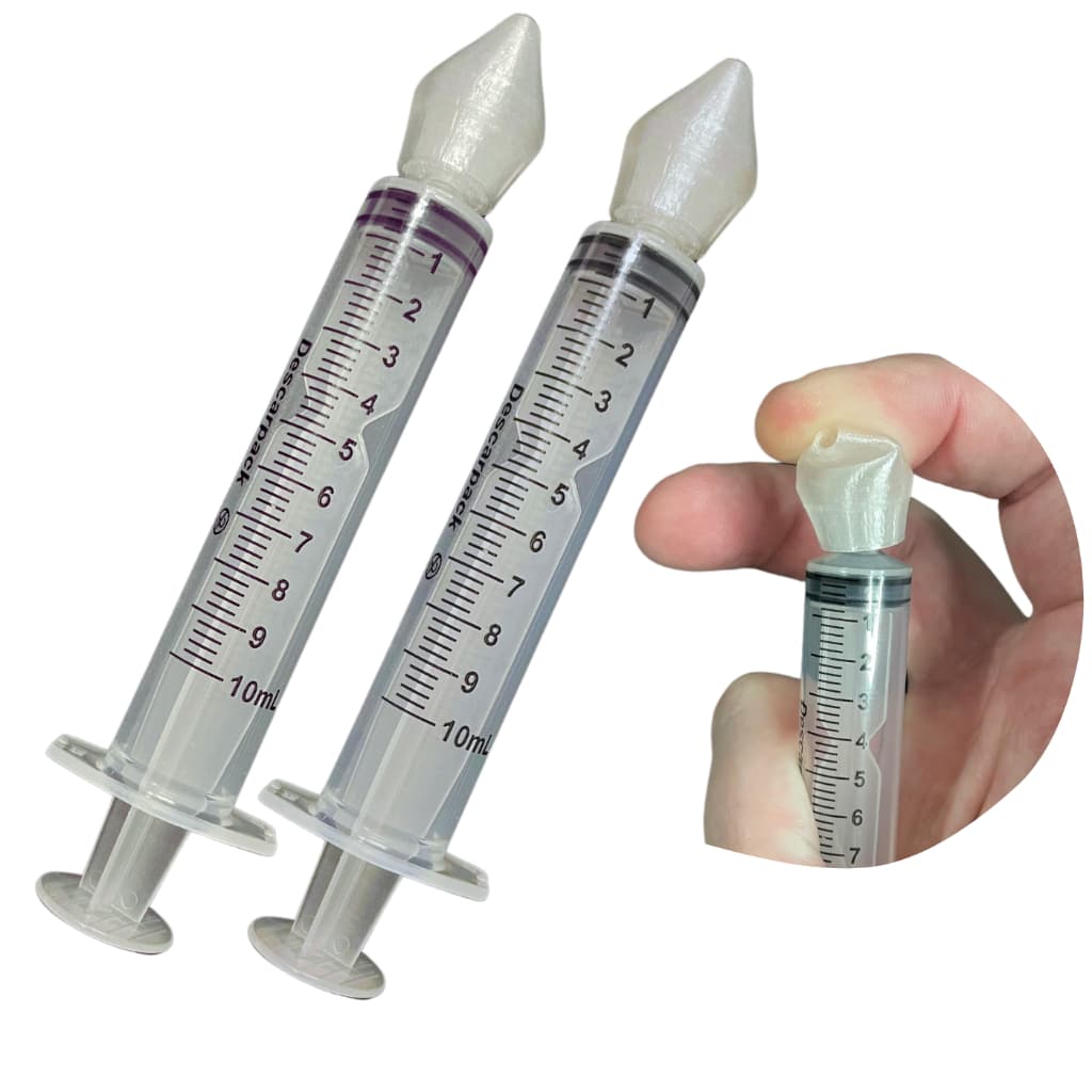 Kit 02 Seringas Lavador Nasal com Ponta Macia - Conforto e Higiene Nasal para Toda a Família