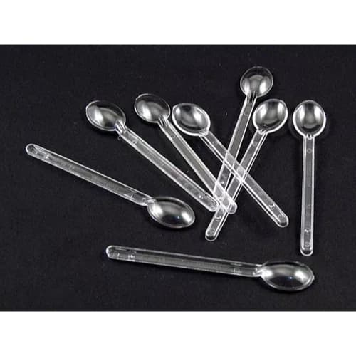 Colher Piccolo Para Doces E Café - 100 Unidades Transparente