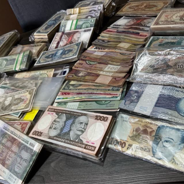 Cédula Nacional Antiga Original Coleção Dinheiro Antigo do Brasil Escolha a sua