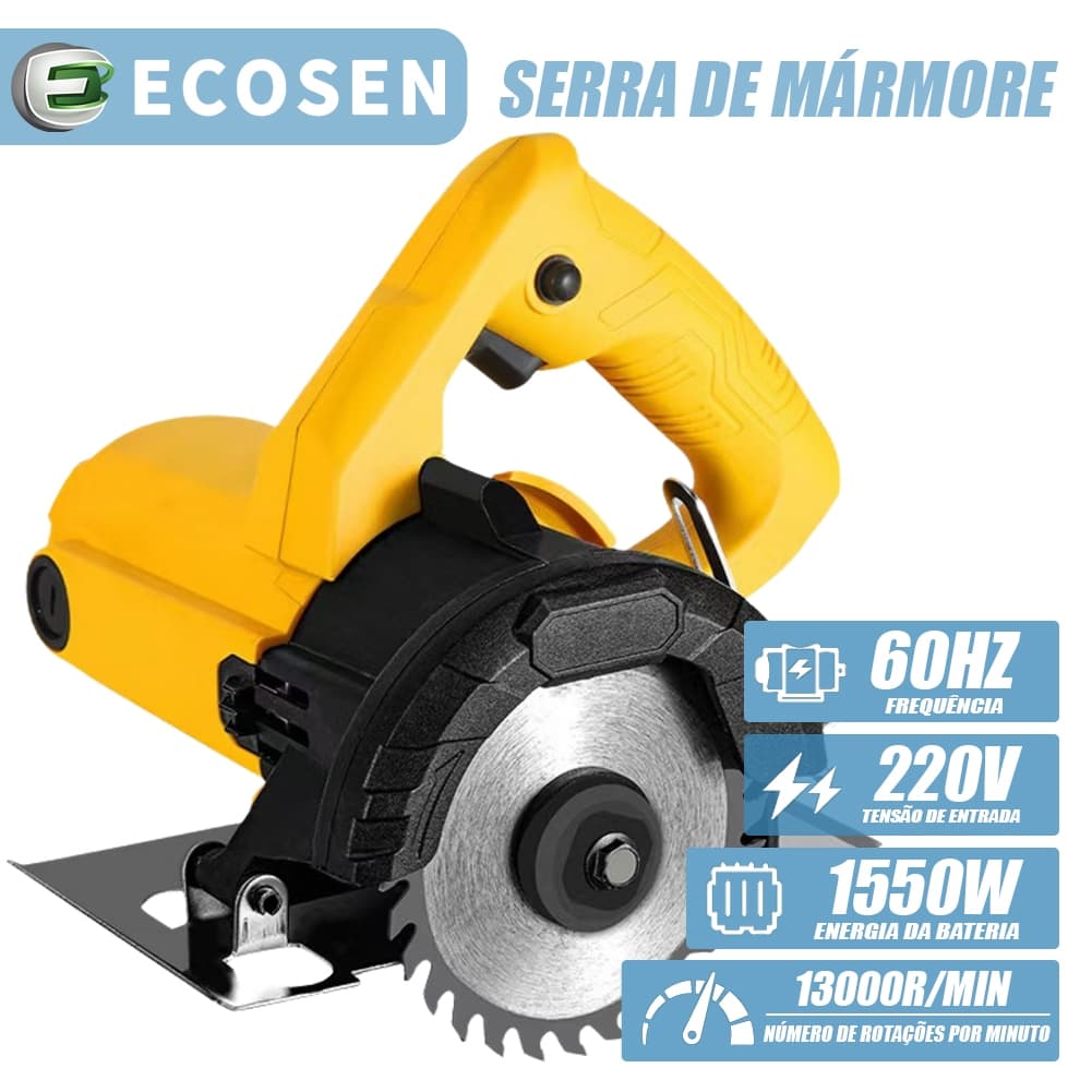 serra marmore 110/220 volts 1550W 4.3/8 110mm ECOSEN