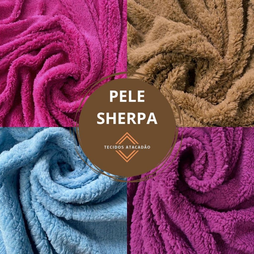 5 Metros Tecido Sherpa, Pele De Carneiro, Carapinha 5mts comp. x 1,60mts larg