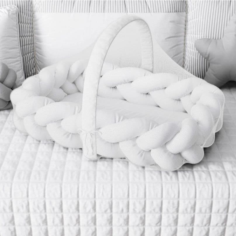 Mosquiteiro Universal Para Ninho De Bebê Redutor Cor Branca