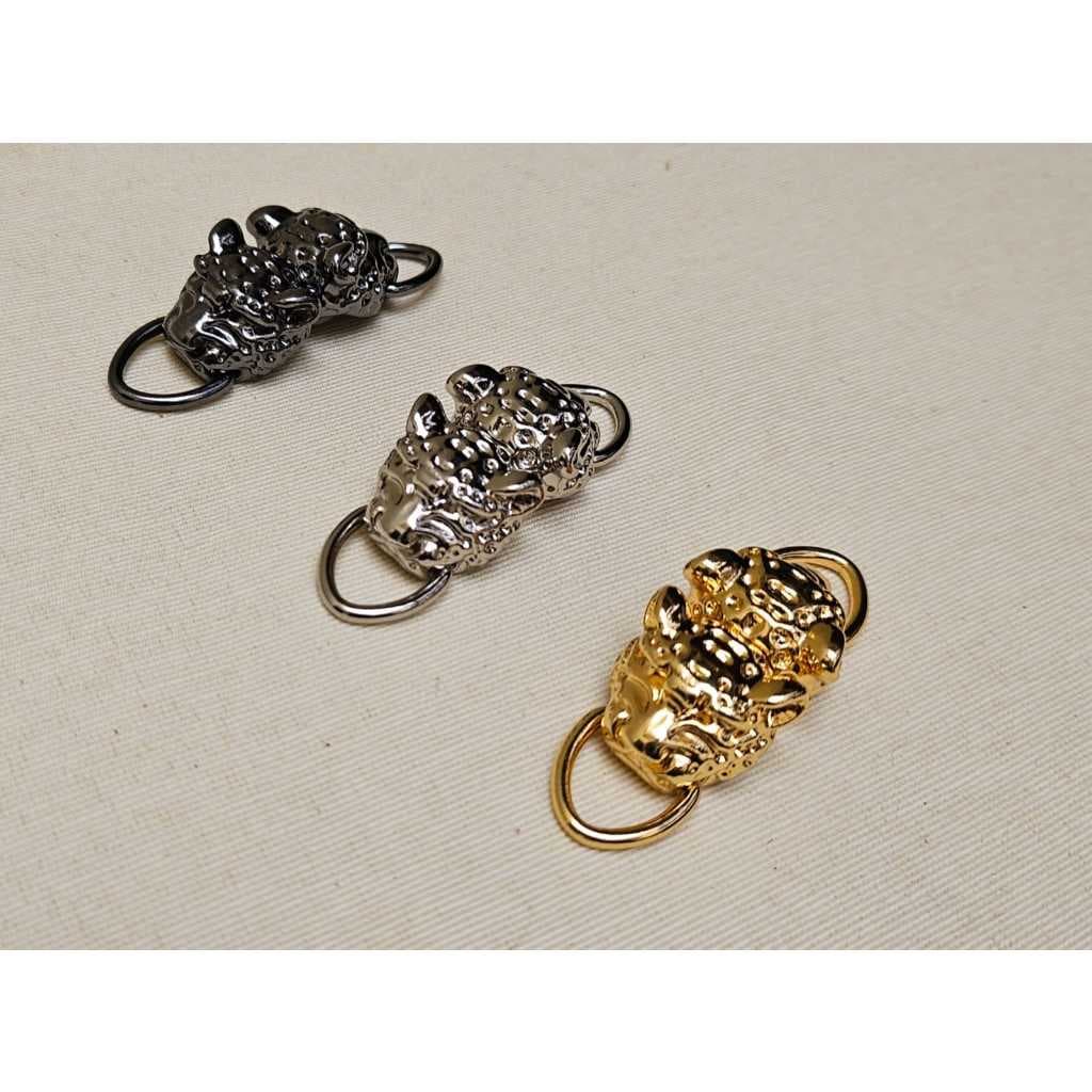 Fecho de Bolsa Metálico Imantado Tigre 5,5cm para bolsas,bolsa de croche,acessórios,und