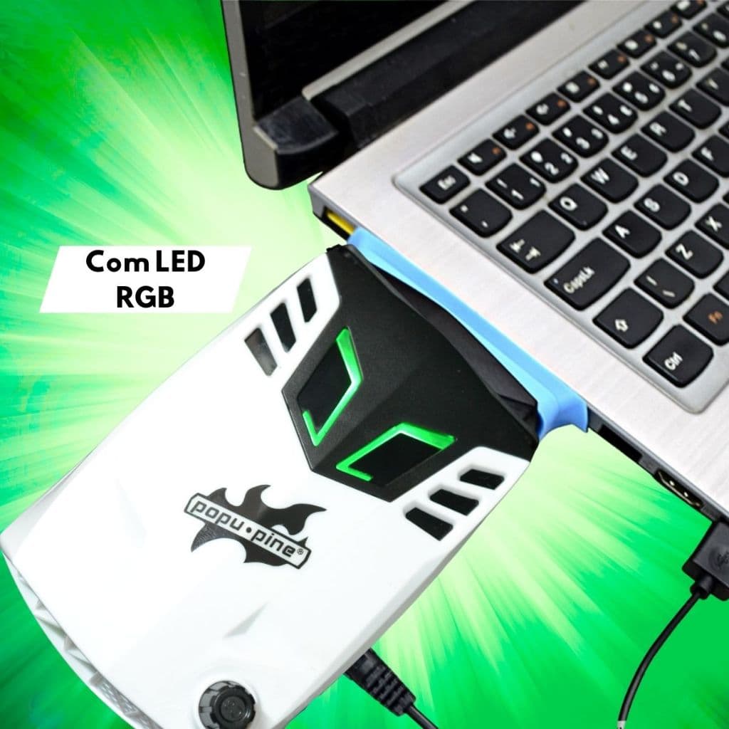 Cooler para Notebook Portátil Usb Macbook Laptop Note Universal