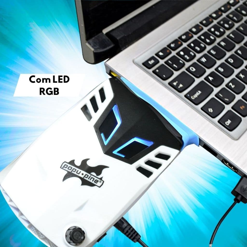 Cooler para Notebook Portátil Usb Macbook Laptop Note Universal