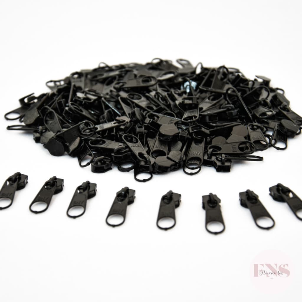 100 Unidades De Cursor Para Zíper De Nylon Número 5