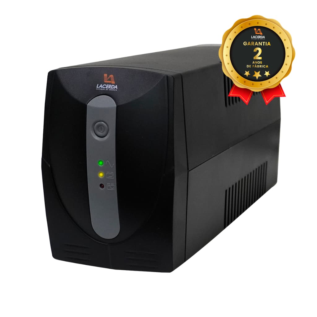 Nobreak Ups New Orion Premium 600VA Entrada 110V e Saída 110V Com 3 Tomadas P/ Modem Pc Tv Xbox Cftv