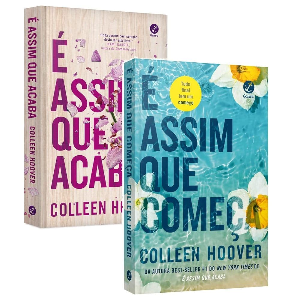 Kit Colleen Hoover É Assim que Acaba + É Assim que Começa | Livros Novos