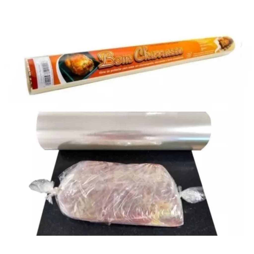 BOBINA DE FILME POLIÉSTER PARA ASSAR  60cm x 25Mts